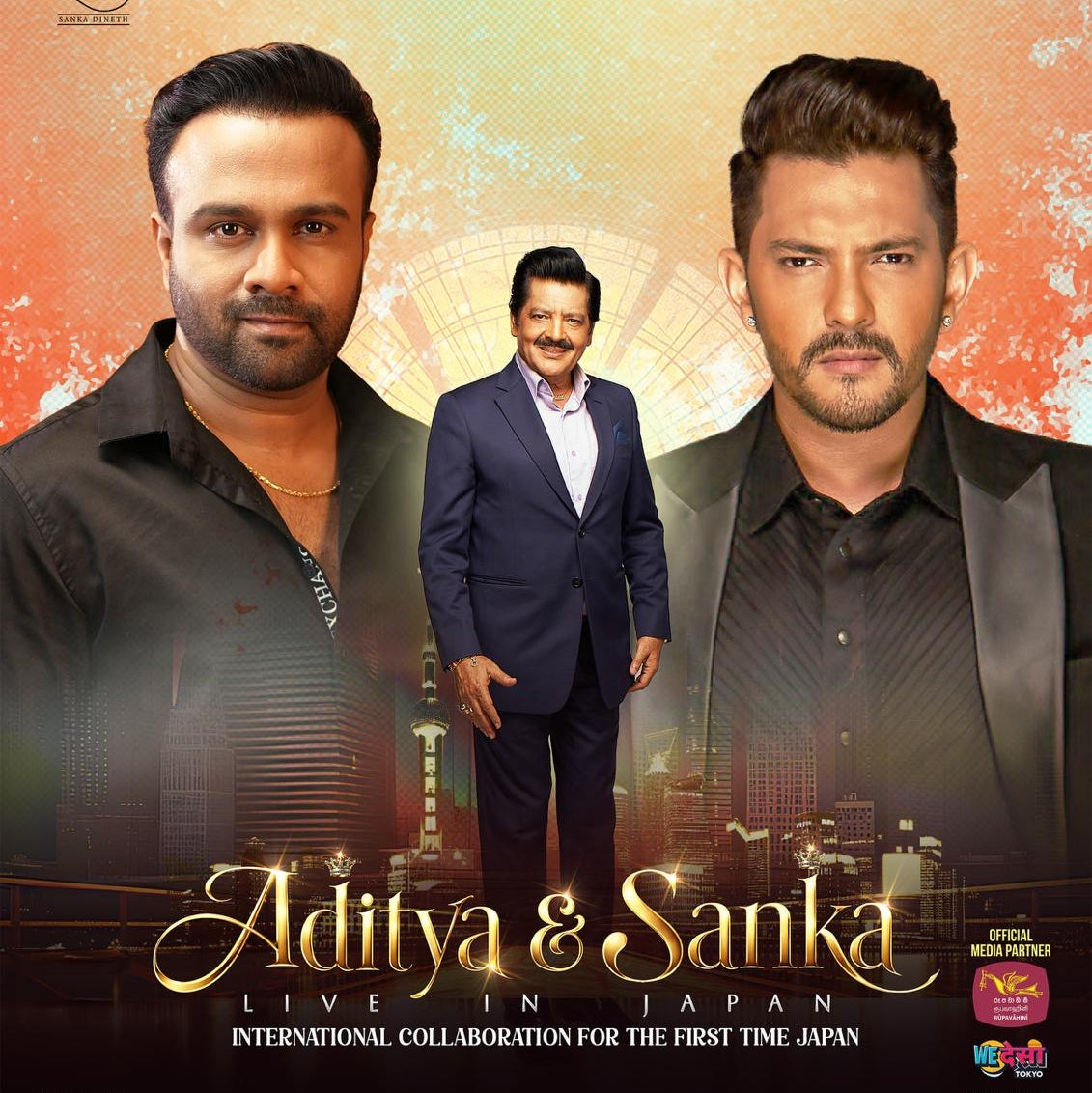 Aditya Narayanan & Sanka Live in Japan – Bollywood Concert Tokyo 2026